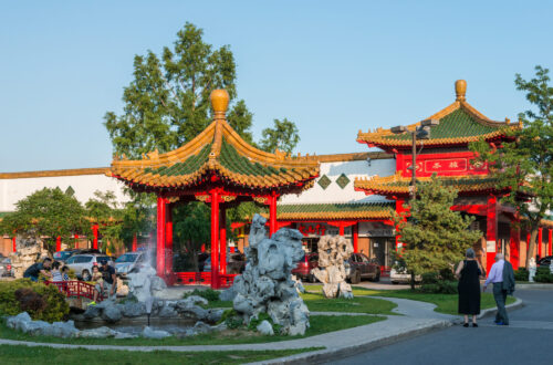 exterior of Mississauga Chinese Centre